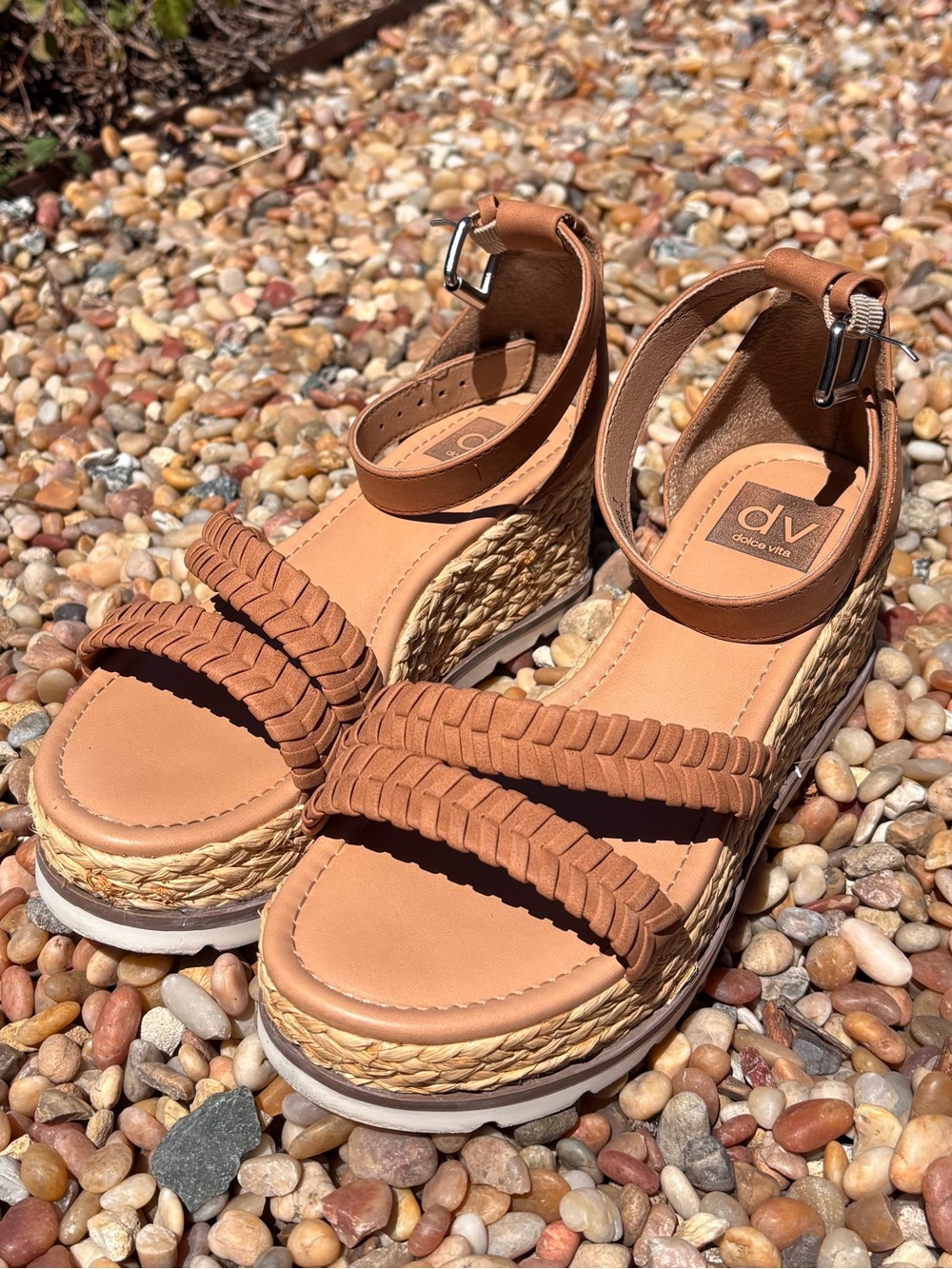 Dolce Vita Bannon Flatform Sandals, Size 7 - Picture 2 of 6